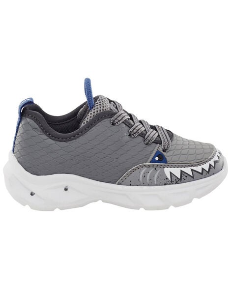  Product image 3 of Toddler Shark Light-Up Sneakers