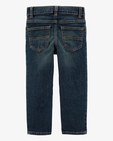  Product image 2 of Baby Faded Dark Wash Straight-Leg Jeans