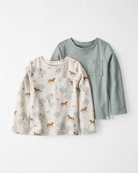 Product image 1 of Toddler 2-Pack Organic Cotton T-Shirts