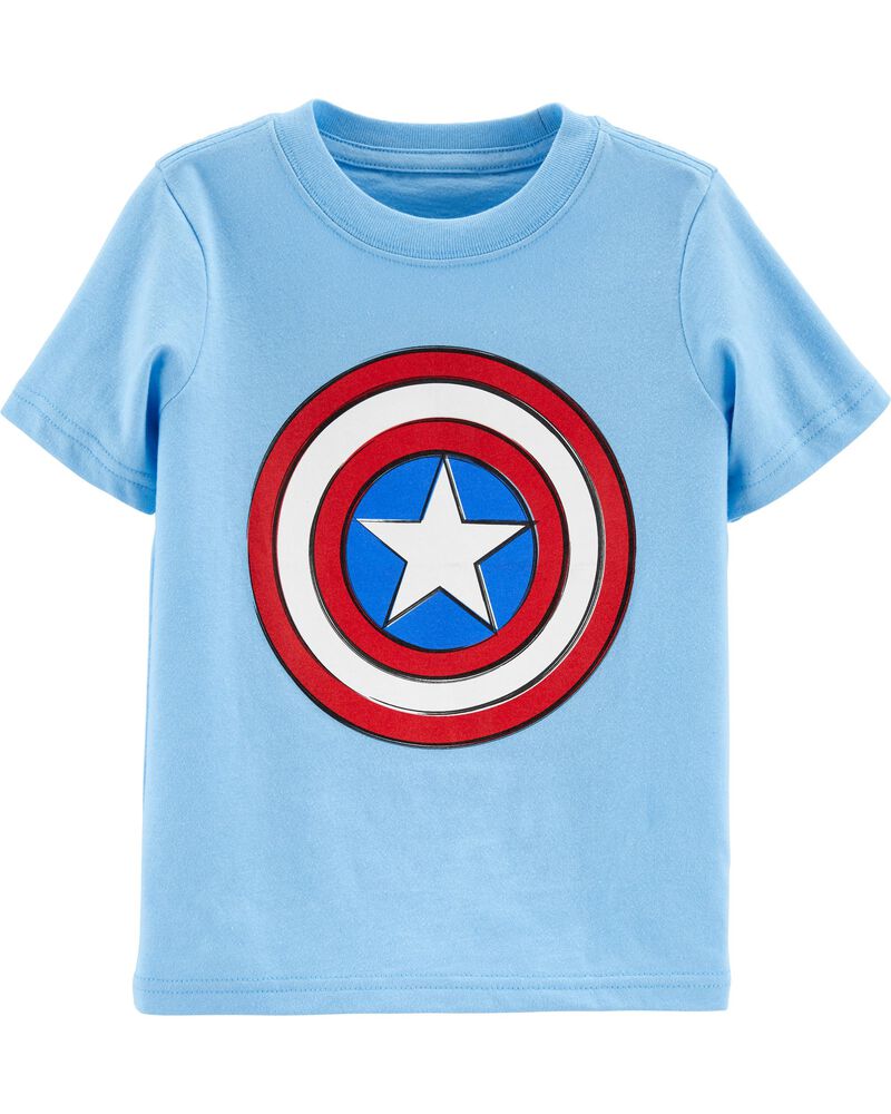 Glow Captain America Tee Carters Com