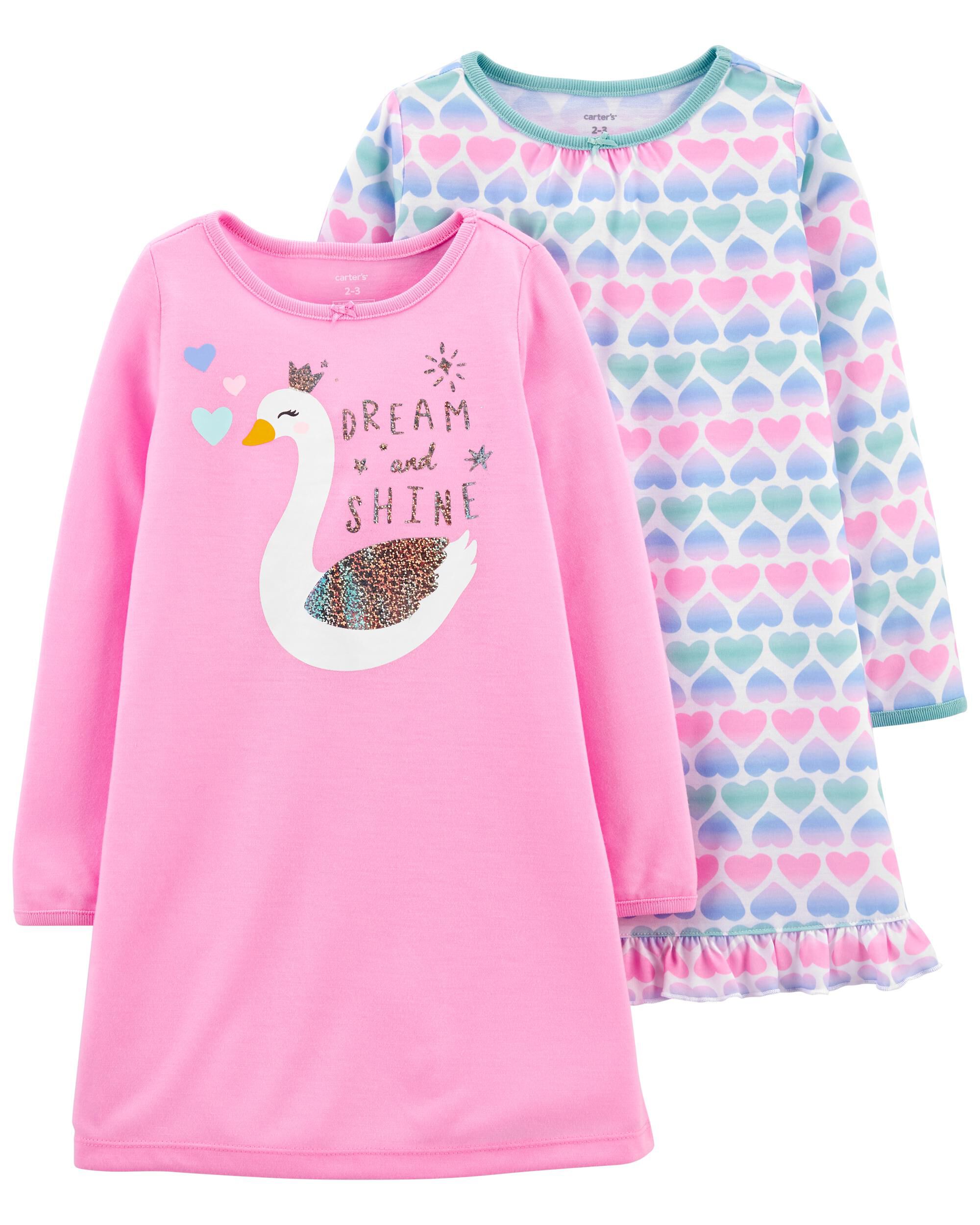 *CLEARANCE* 2-Pack Nightgowns