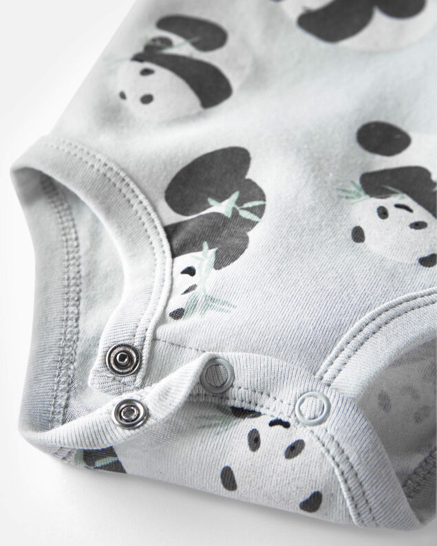 Product image 2 of Baby 3-Pack Organic Cotton Rib Bodysuits
