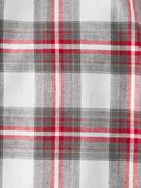Plaid - Adult Organic Cotton Flannel Pajamas Set, Selected