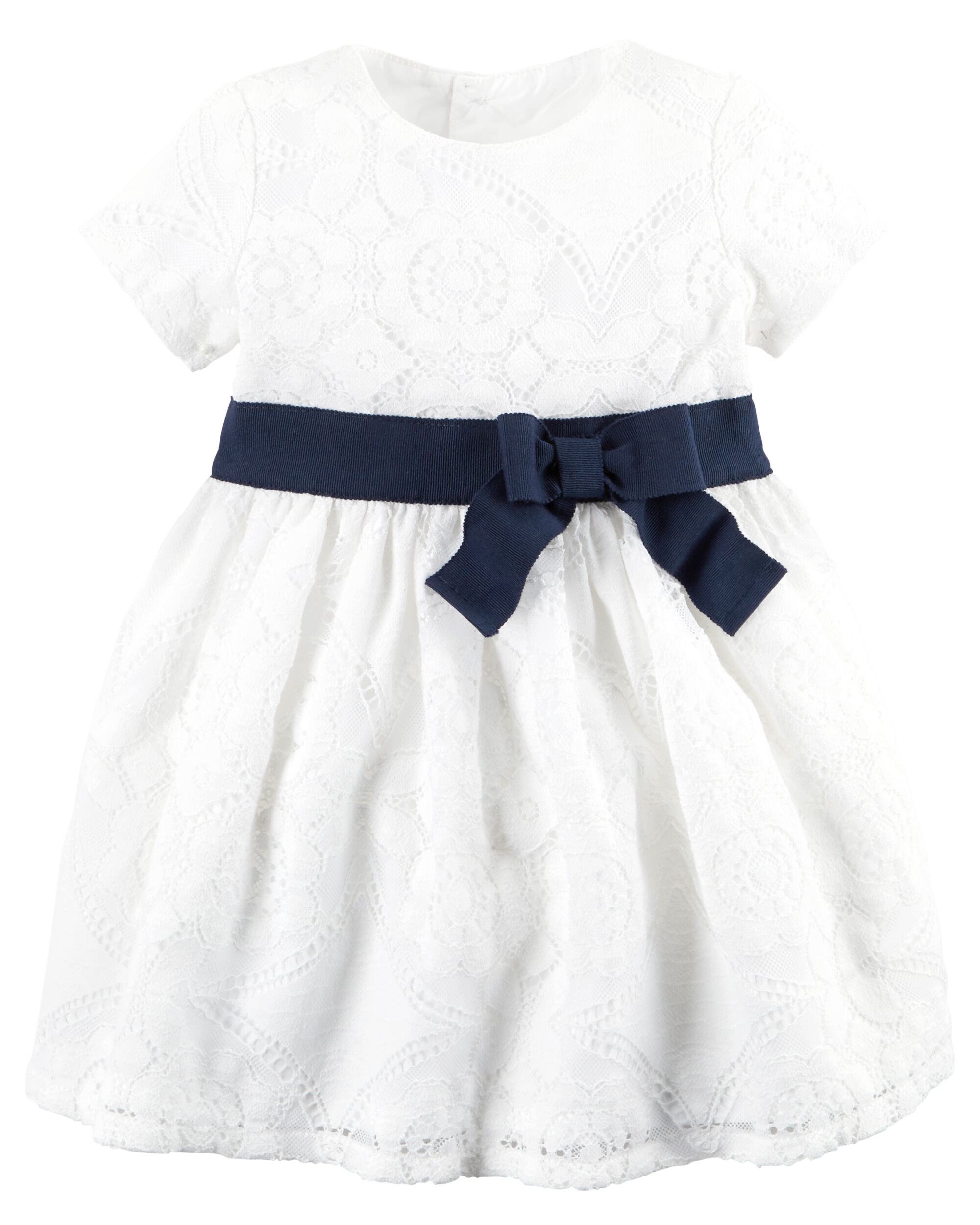 carter's white dress