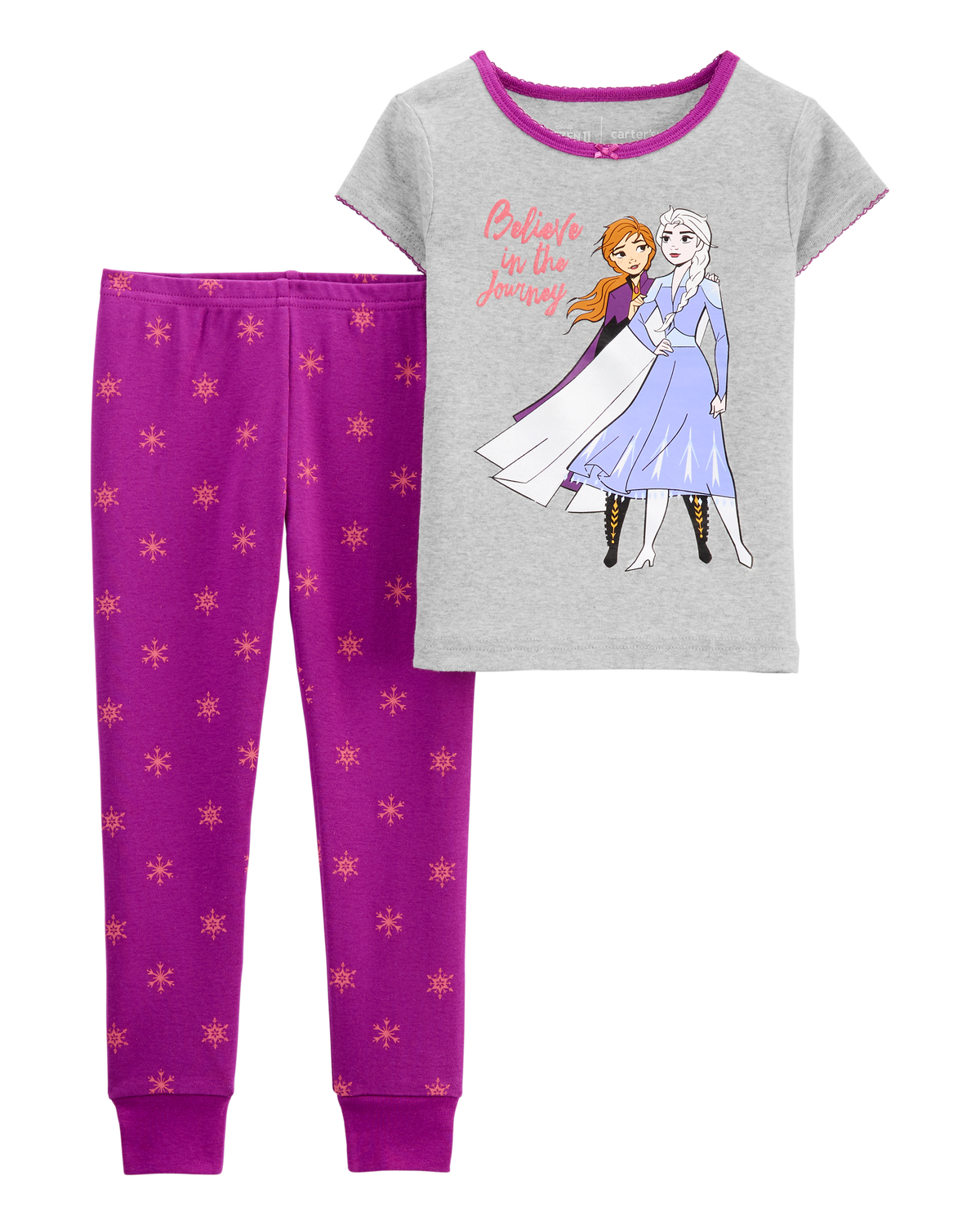 Toddler 2 Piece Frozen 100 Snug Fit Cotton Pajamas Carter s Carter s