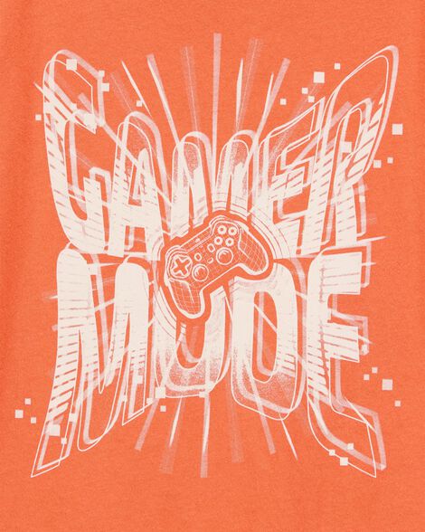 Product image 2 of Kid Gamer Mode Short-Sleeve Graphic Tee - Orange