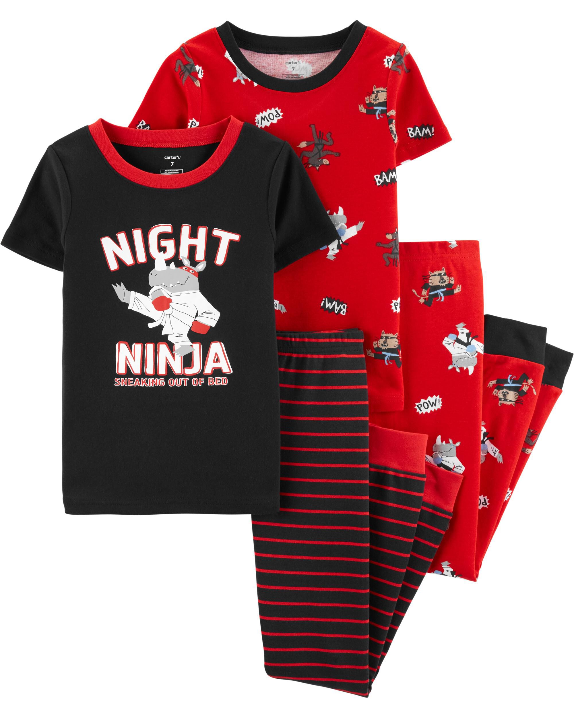 Carters ninja pajamas Clearance