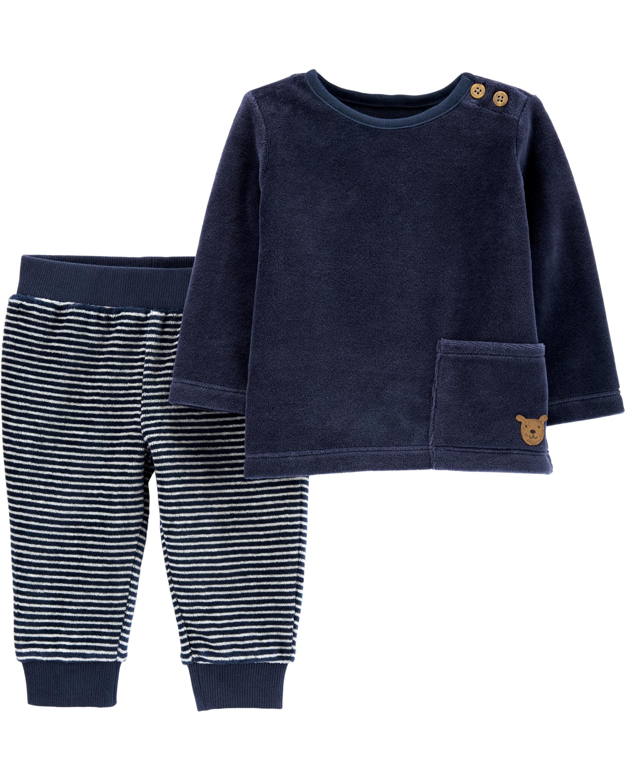 velour baby clothes