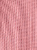 Dark Blush - Kid Organic Cotton Waffle Knit Pajamas Set - Dark Blush, Selected