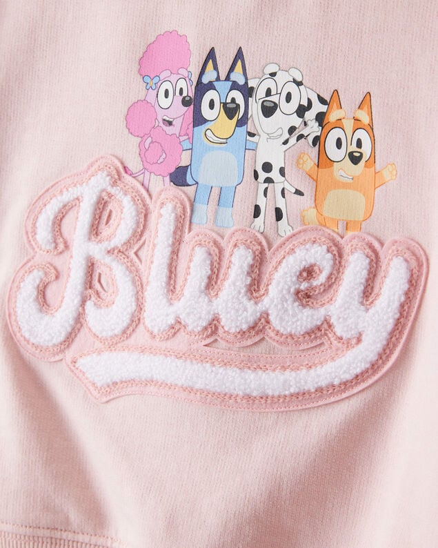 Product image 2 of Baby Girl Bluey French Terry Pullover - Pink