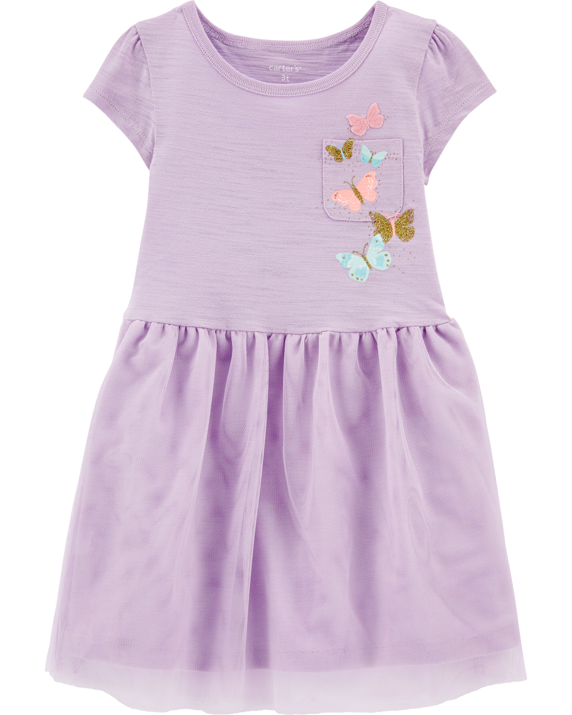 carters butterfly dress