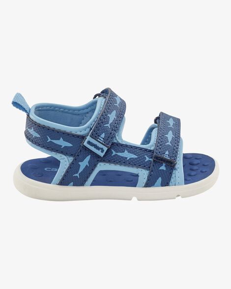  Product image 2 of Every Step® First Walker Shark Sandals - Blue