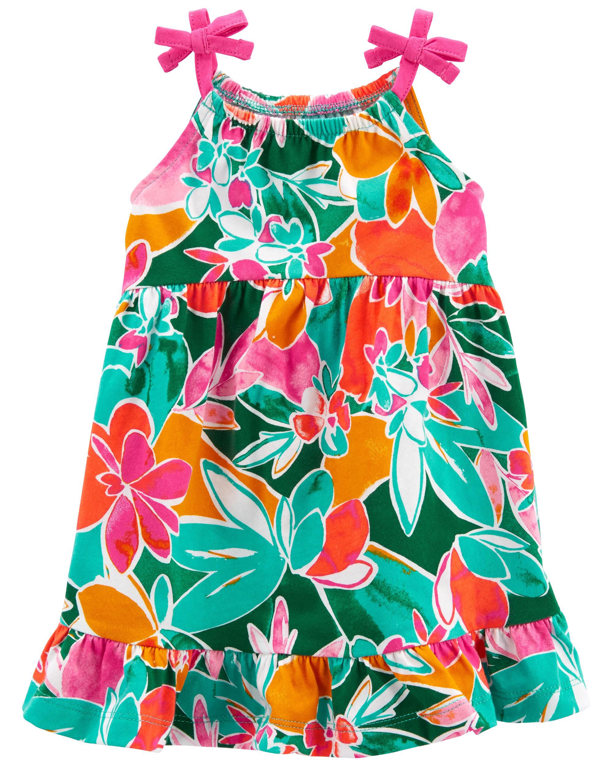 Tropical baby dress outlet