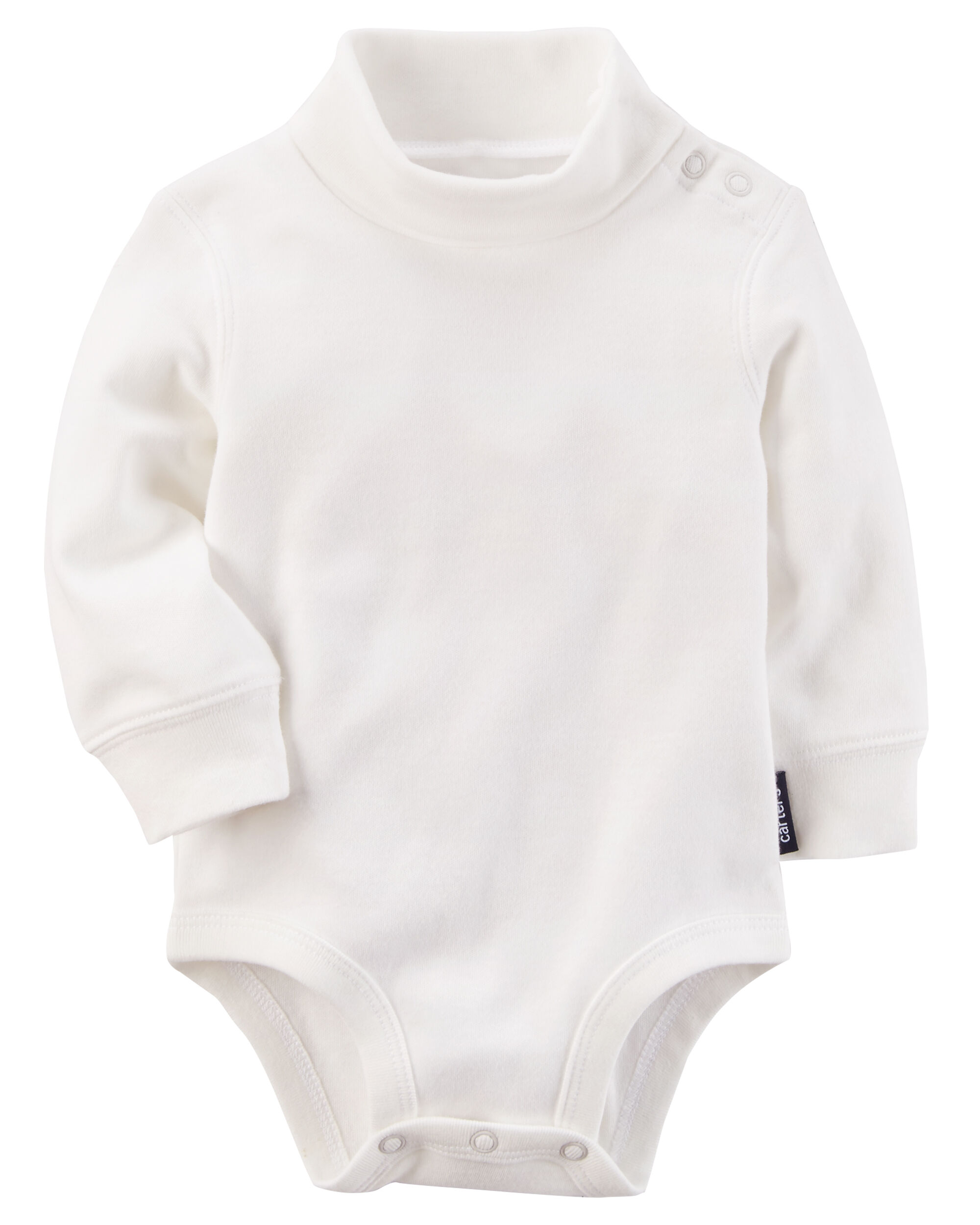 white turtleneck bodysuit