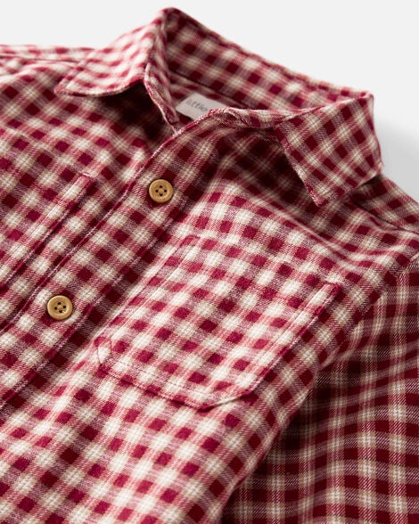  Product image 3 of Baby Cozy Button-Front Shirt Made with Organic Cotton
