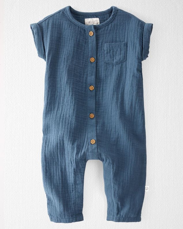 Product image 1 of Baby Organic Cotton Gauze Jumpsuit