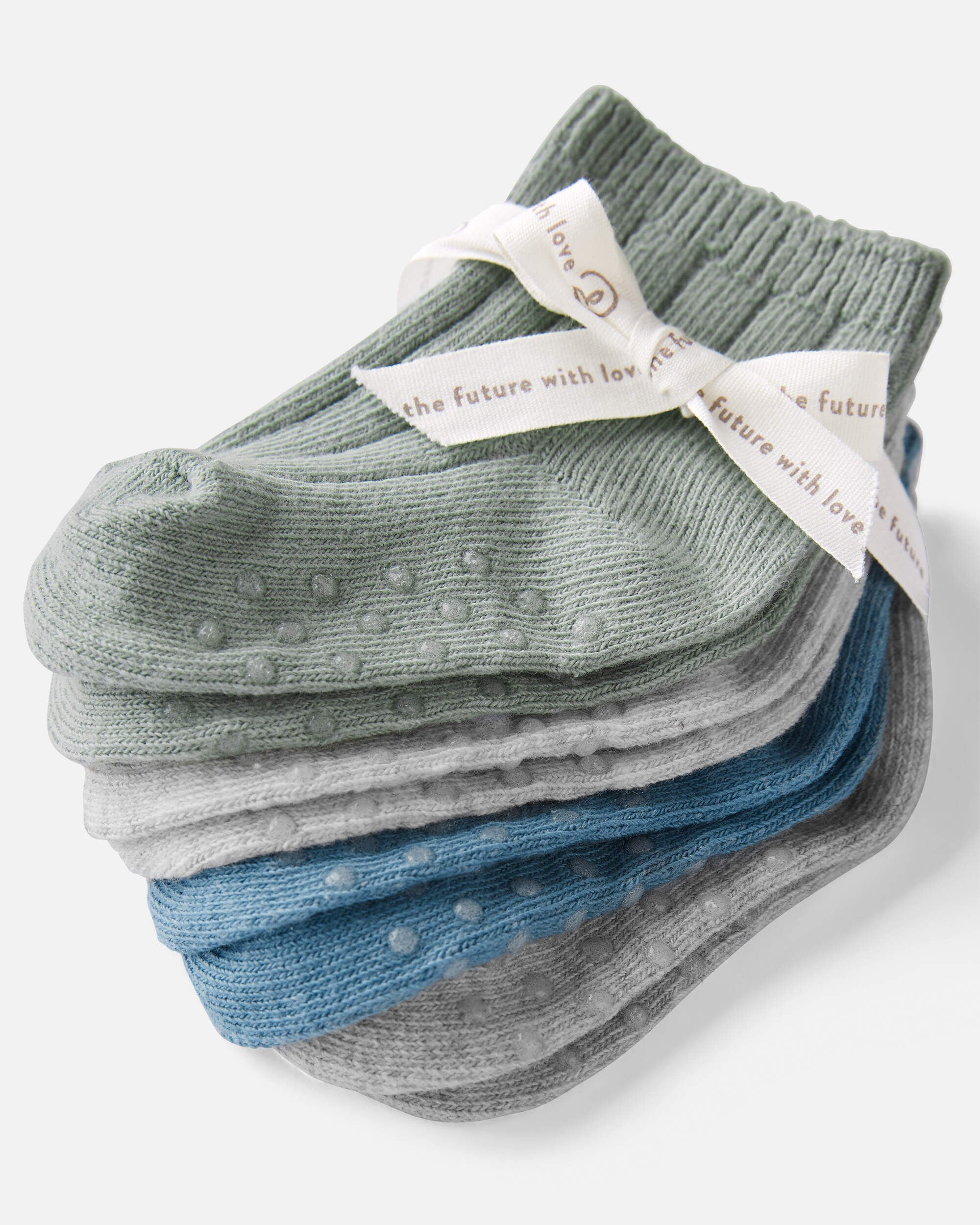 Toddler 4-Pack No-Slip Socks