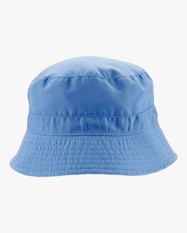 Product image 2 of Toddler Tropical Reversible Swim Bucket Hat - Blue