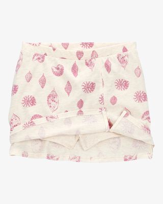 Product image 2 of Girls Seashell Golf Skort - Ivory