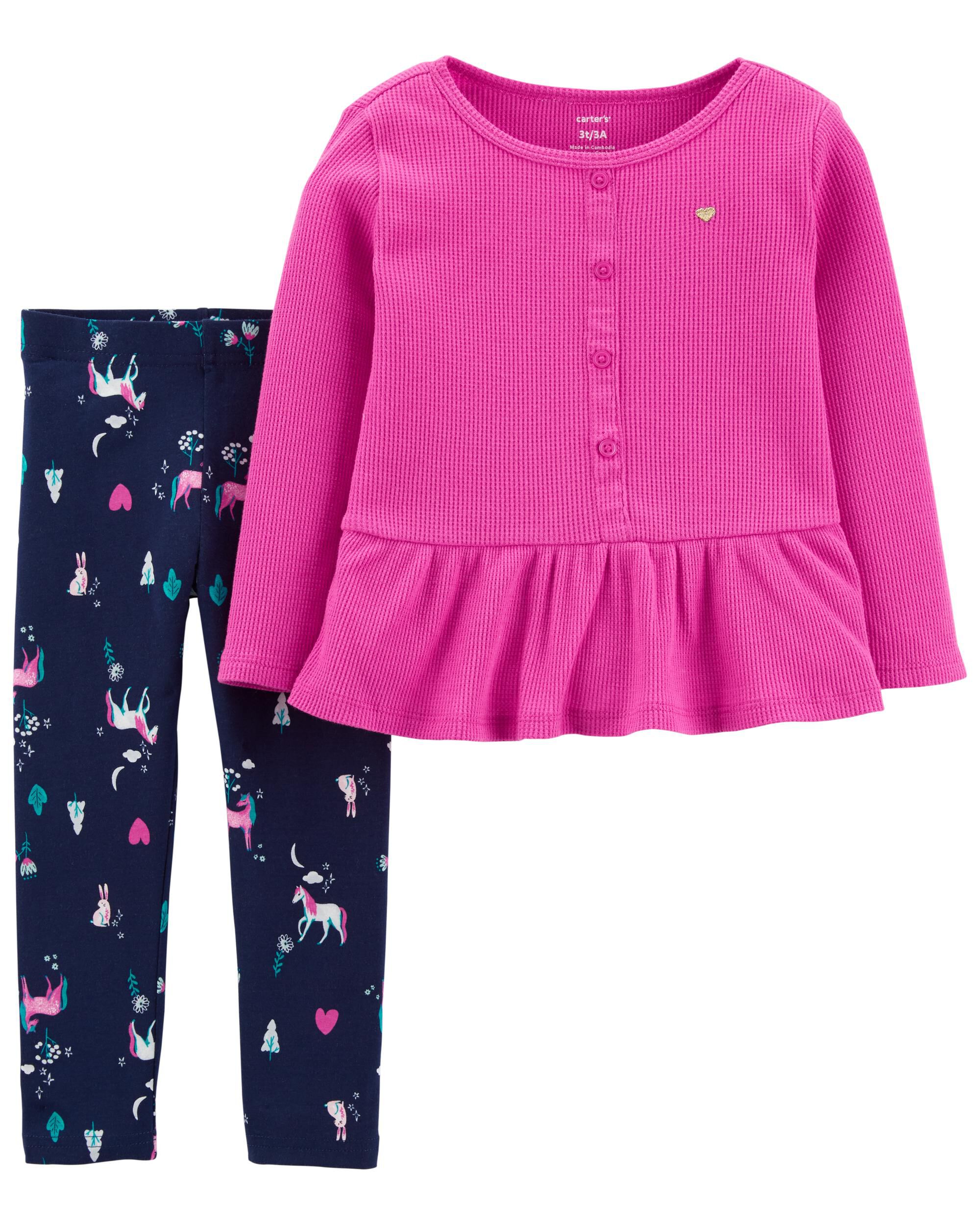 carter's unicorn leggings