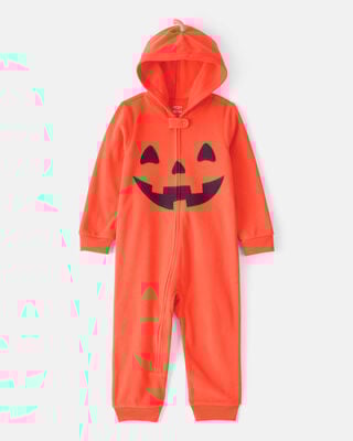 Toddler 2-Piece Glow Halloween Skeleton 100% Snug Fit Cotton Pajamas - Black