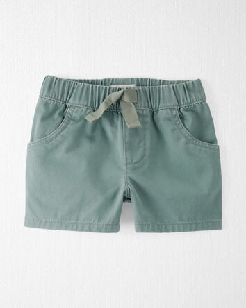 Toddler Organic Cotton Drawstring Shorts