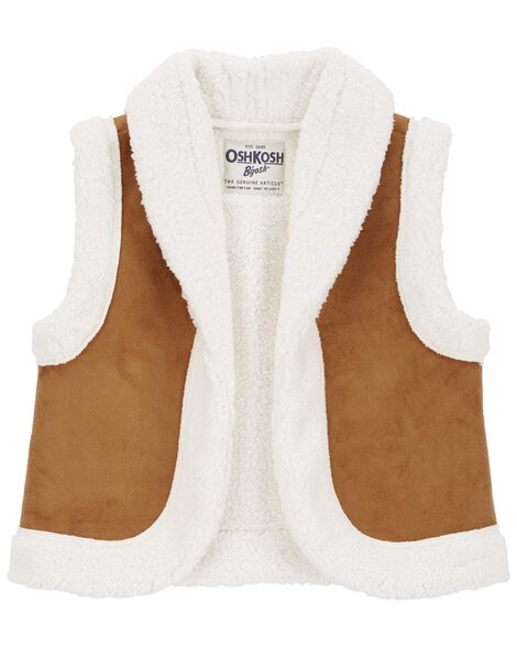  Product image 1 of Toddler Fleece Vest - Brown
