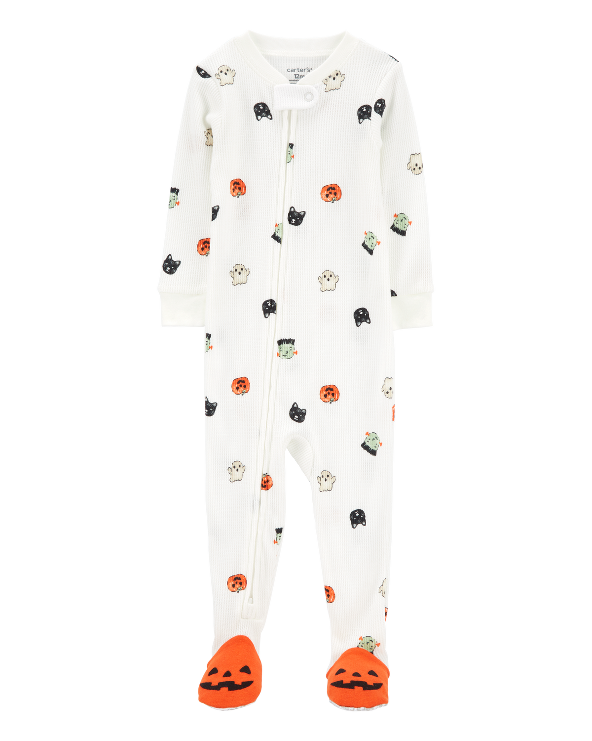 Baby 1 Piece Halloween Cotton Blend Footie Pajamas Carter s Carter s