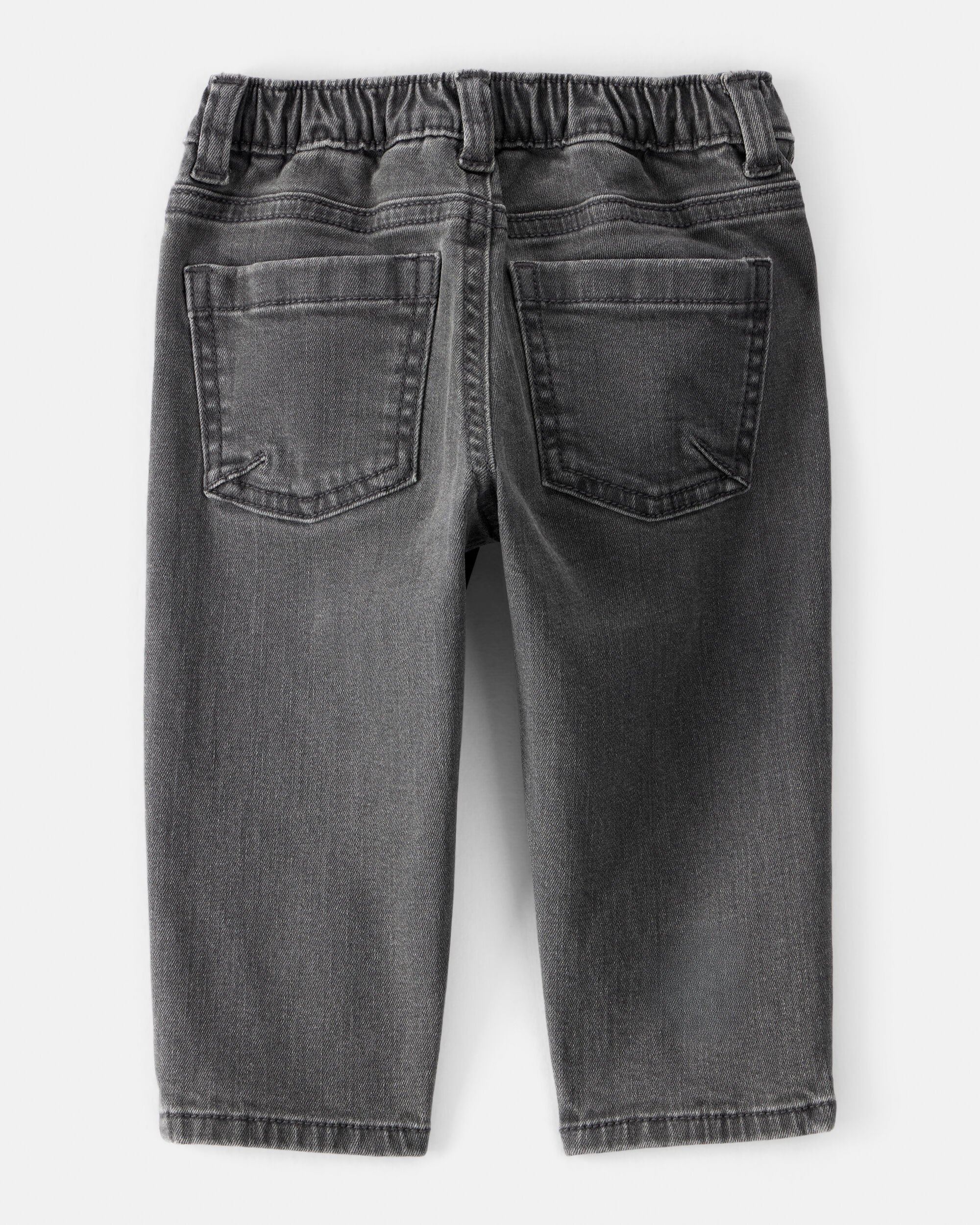 Baby Boy  Tapered Denim Jeans - Black