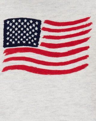 Product image 2 of Baby 2-Piece American Flag Tee & Short Set