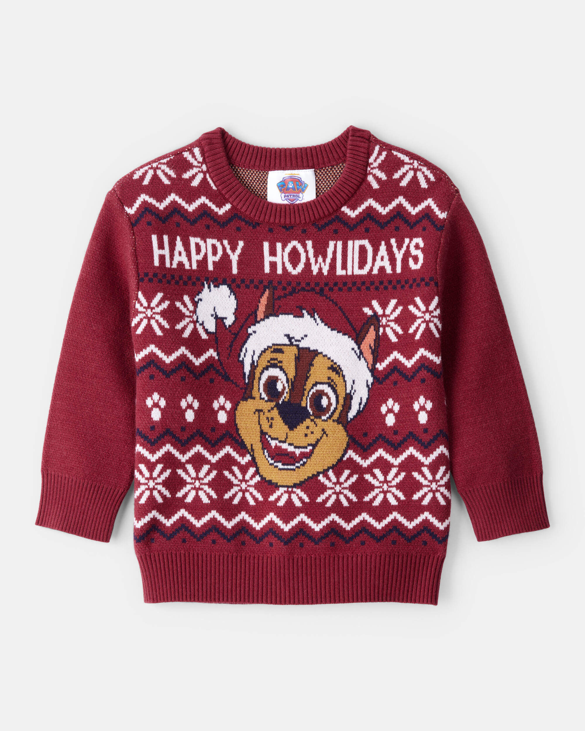 Carters toddler boy paw patrol christmas sweater 2T Red 13$