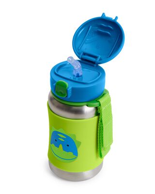 Product image 2 of Zoo Stainless Steel Little Kid Straw Bottle