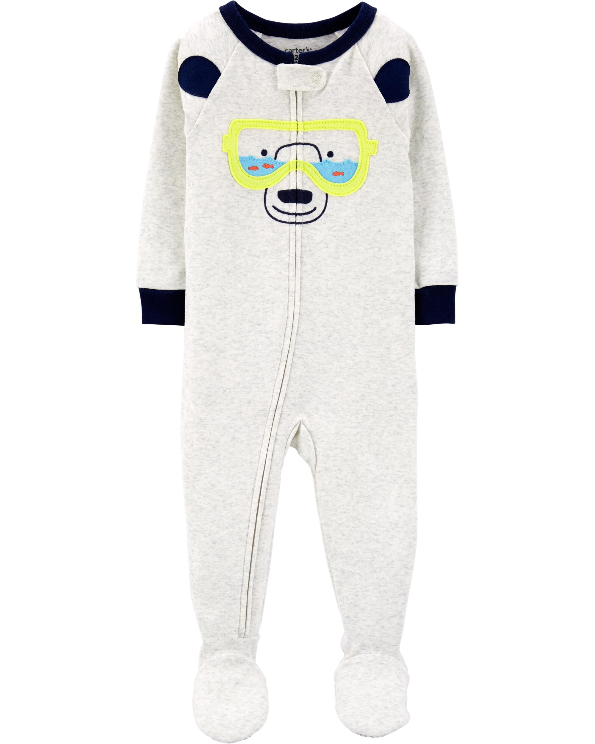 carter's bear pajamas
