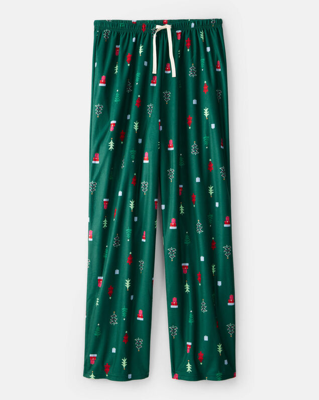 Product image 1 of Adult Green Trees Loose Fit Pants - Green