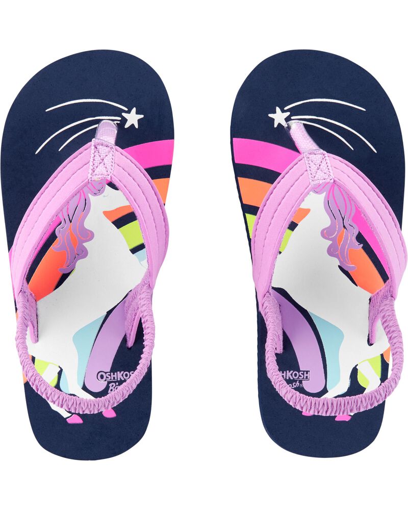 Oshkosh Unicorn Flip Flops Carters Com