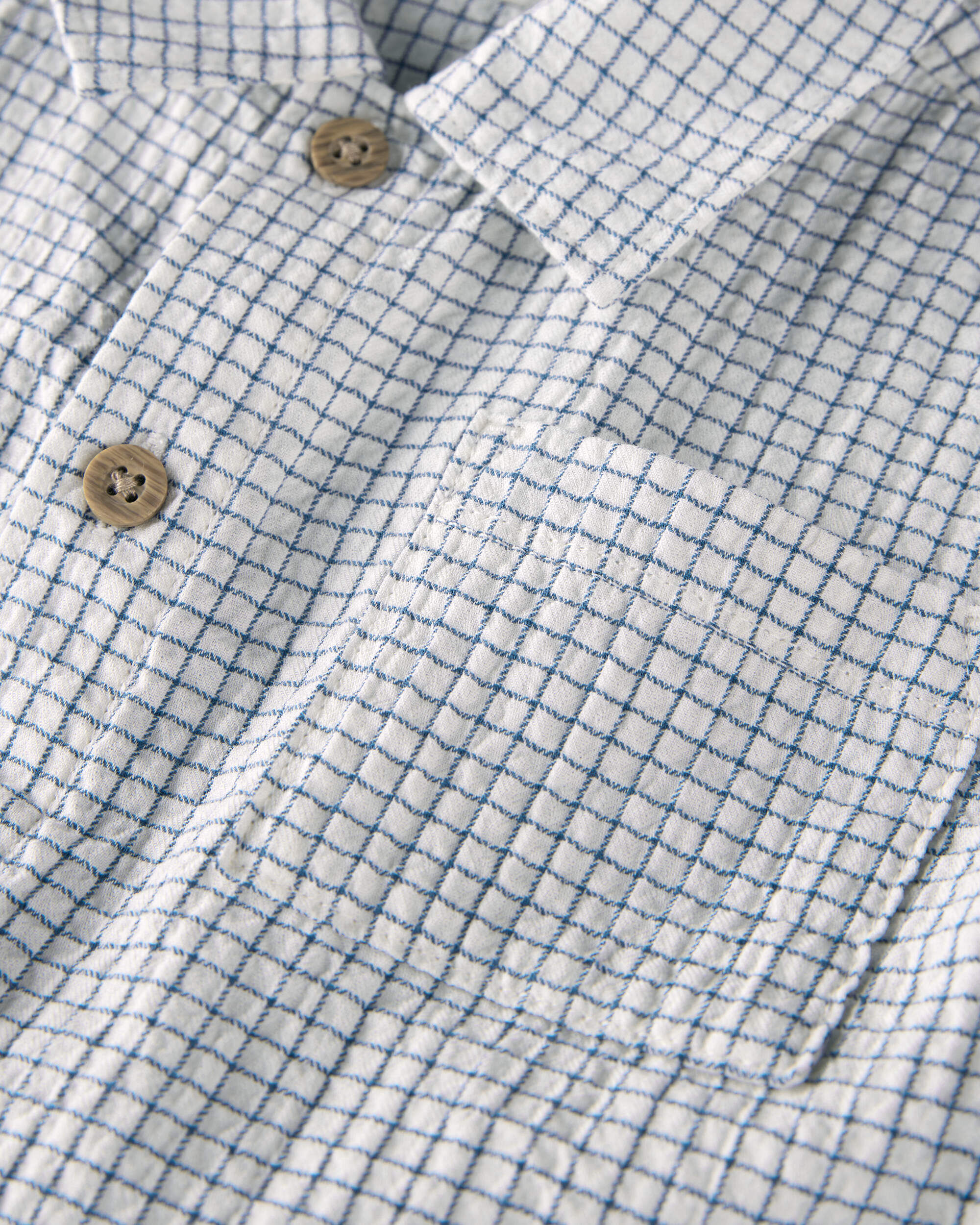 Toddler 2-Piece Organic Cotton Crinkled Seersucker Checkered Toddler 2-Piece Organic Cotton Crinkled Seersucker Checkered