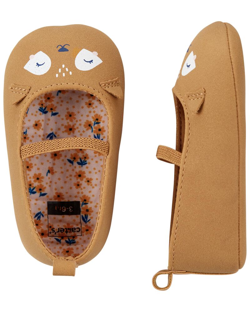 Brown Baby Carter's Mary Jane Baby Shoes