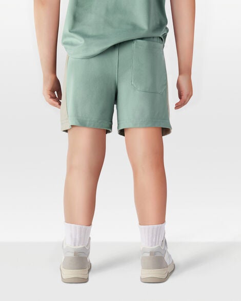  Product image 3 of Toddler Colorblock Pull-On Active Shorts - Green