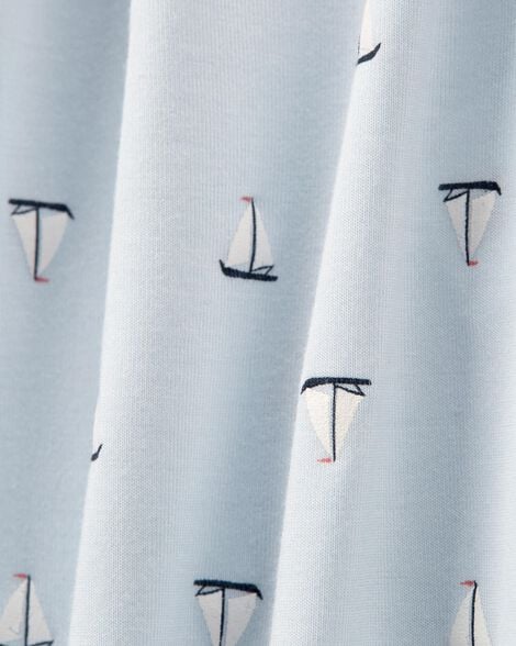 Product image 2 of Baby Sailboat Zip-Up PurelySoft Sleep & Play Pajamas