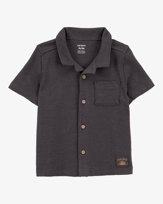 Product image 1 of Toddler Textured Button-Down Jacquard Shirt