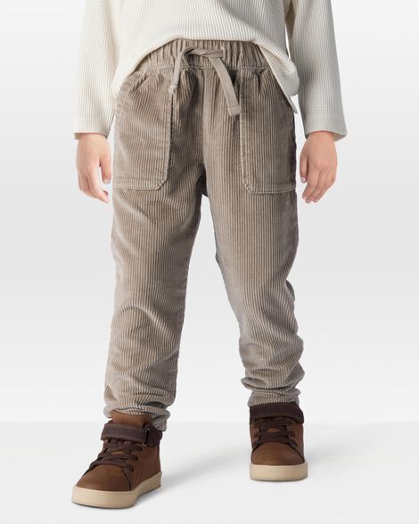 Product image 1 of Toddler Organic Cotton Corduroy Pants in Baby Otter