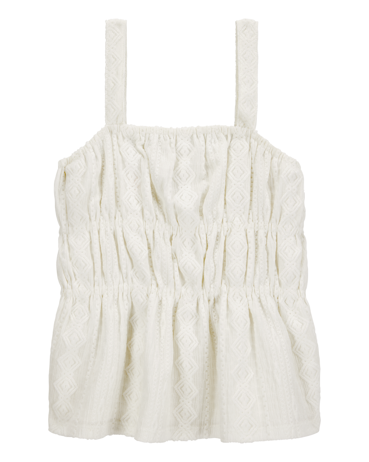 Kid Ruched Textured Tank - Carter's | Carter's Kid Ruched Textured Tank - Carter's | Carter's