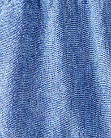 Product image 4 of Toddler Girl Organic Cotton Denim Dress