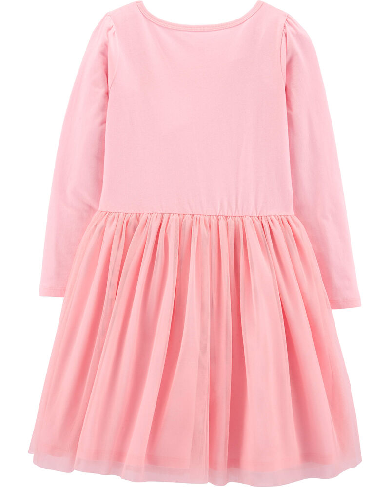 Pink Tutu Jersey Dress