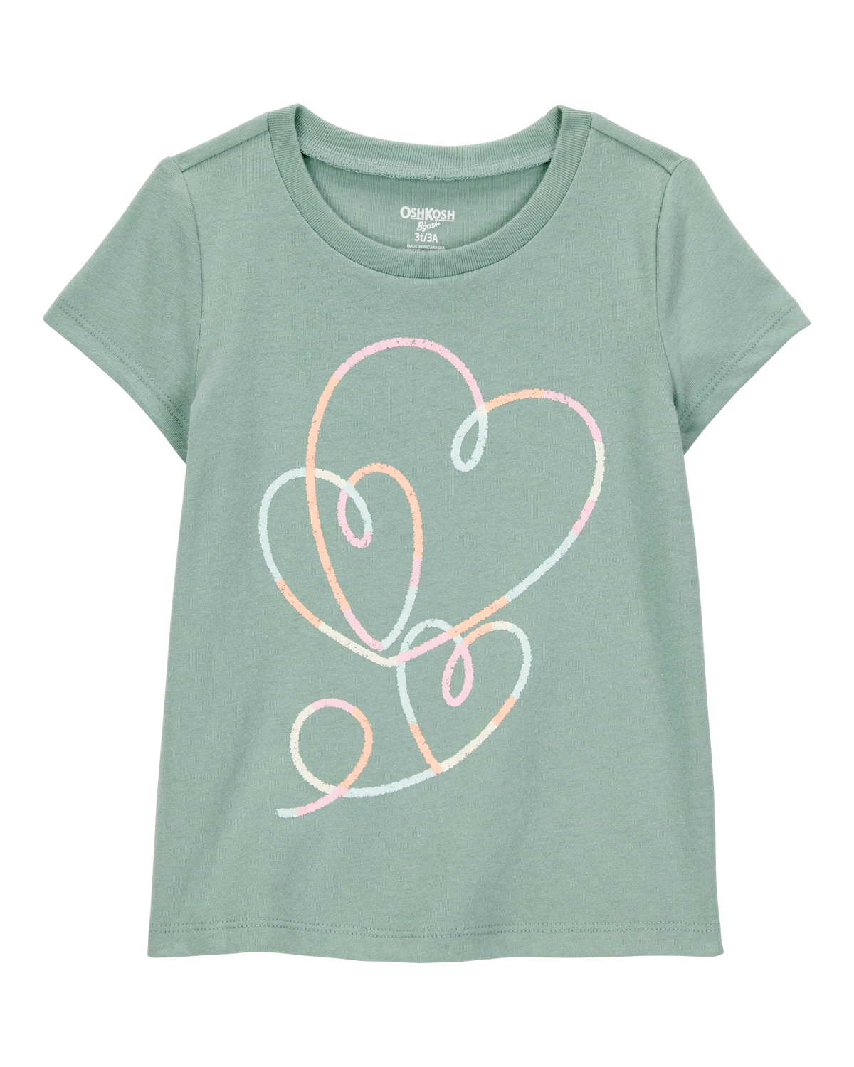 【CPGN STUDIO】24SS★ DTP Folk Hearts Short Sleeve Tee Amazon.com: Heart T-Shirt : Clothing, Shoes & Jewelry