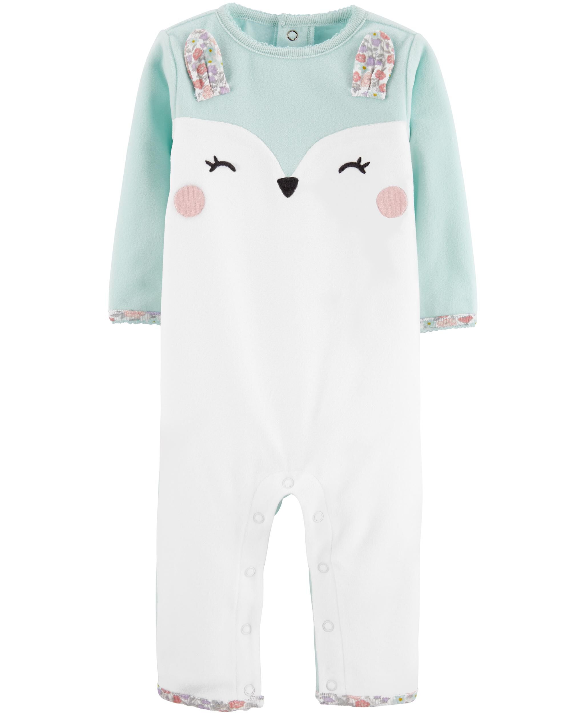 carters fleece jumpsuit