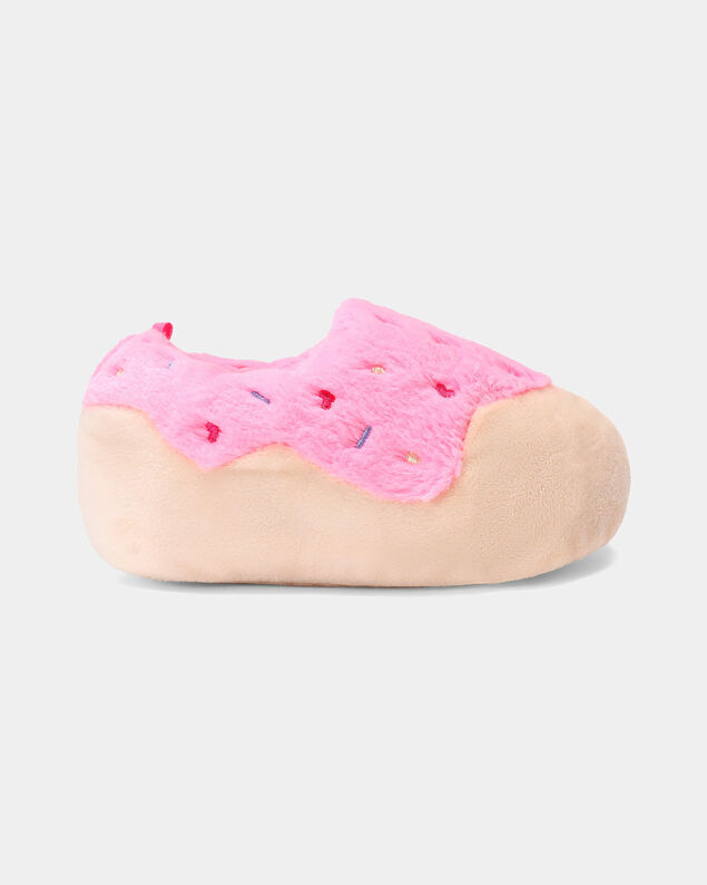Product image 2 of Girls Donut Slippers - Pink/Beige