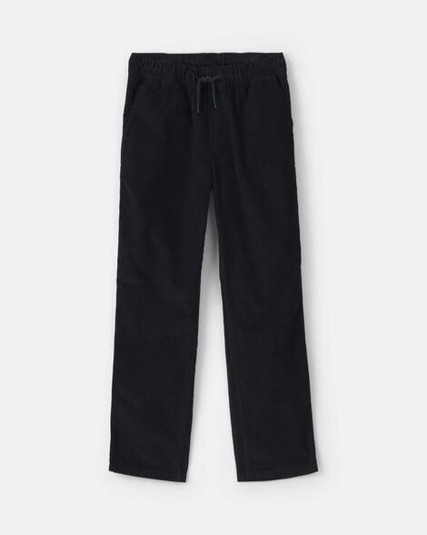 boys corduroy pants - black