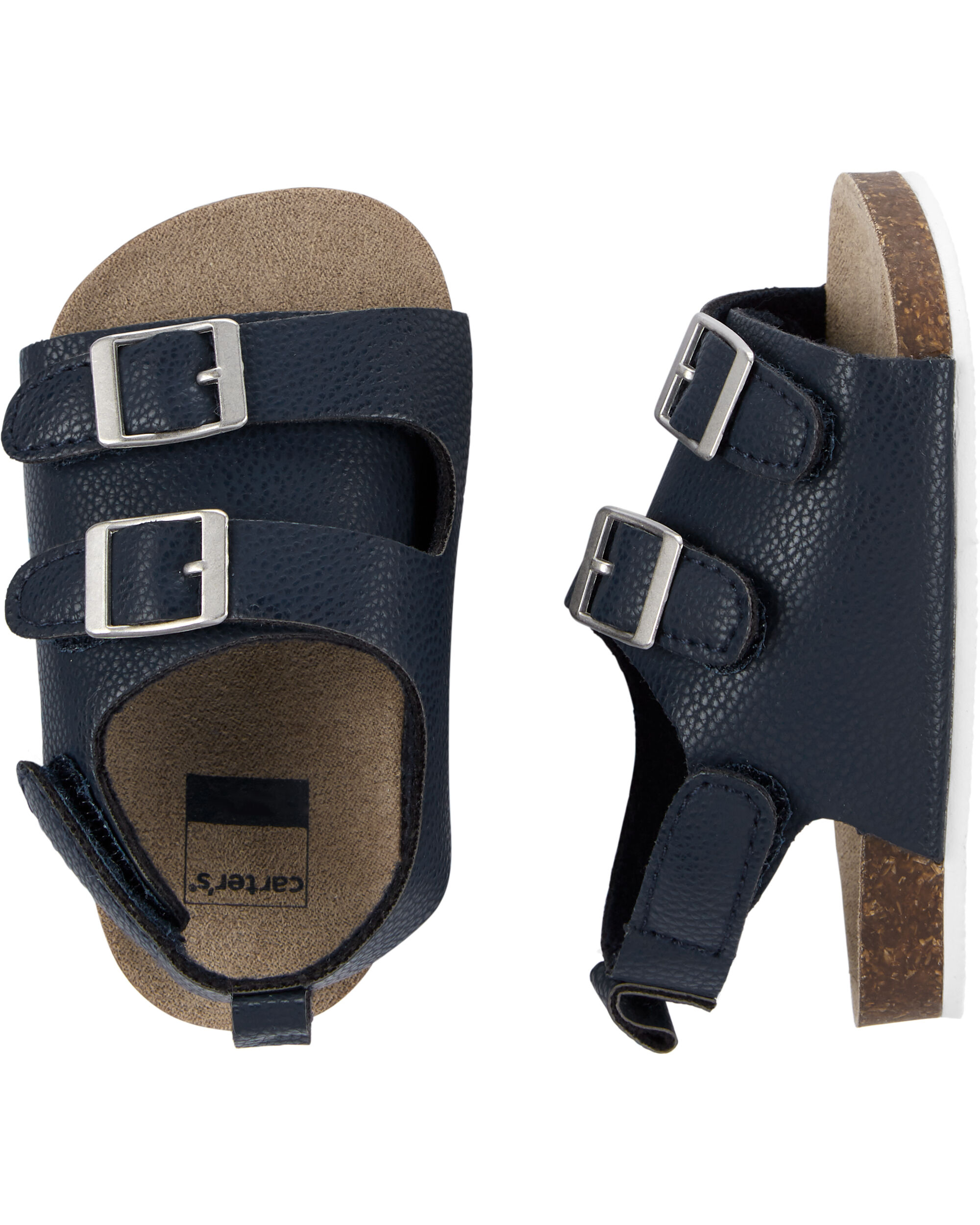 carter's cork sandal baby shoes