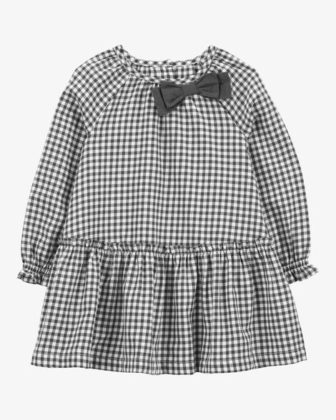  Product image 1 of Toddler Plaid Peplum Dress